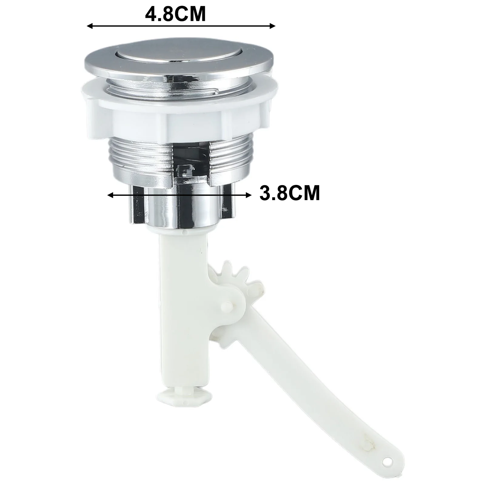 Description Picture 6 of item38mm ABS Bathroom Toilet Round Push Button Single Flush Button Toilet Water Tank Button Home Improvement