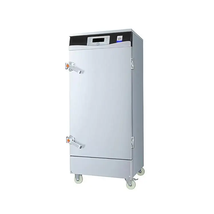 Kitchen Equipment Lpg Gas Rice Steamer/ 12 24 36 48 60 Trays Gas Rice Steaming Cart/ 50kg Steaming Cabinet