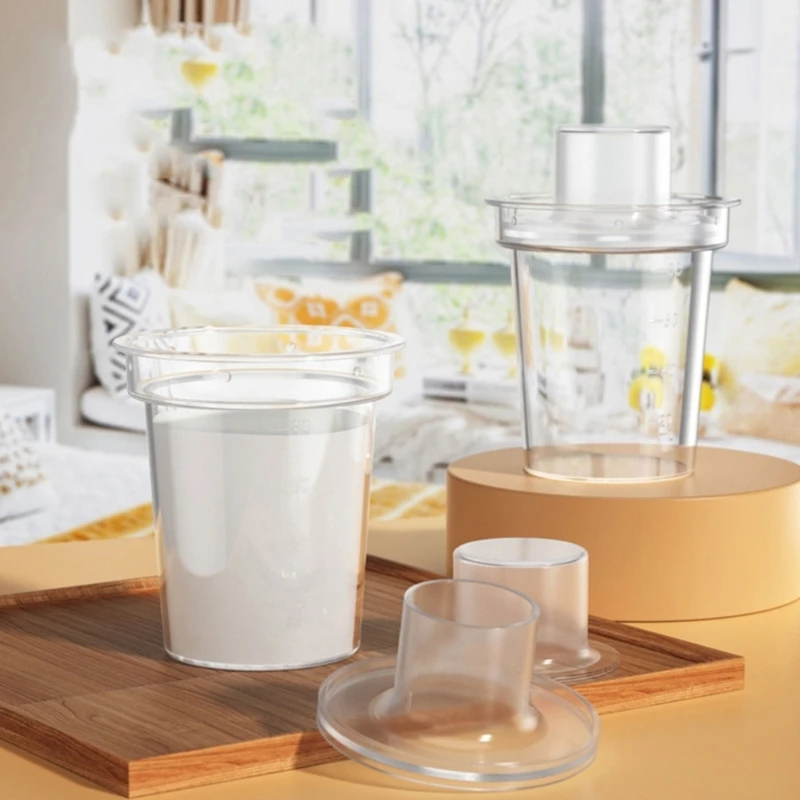 Set of 1 or 2 Infant Formula Storage Box Organiser Case For Travel Parents White