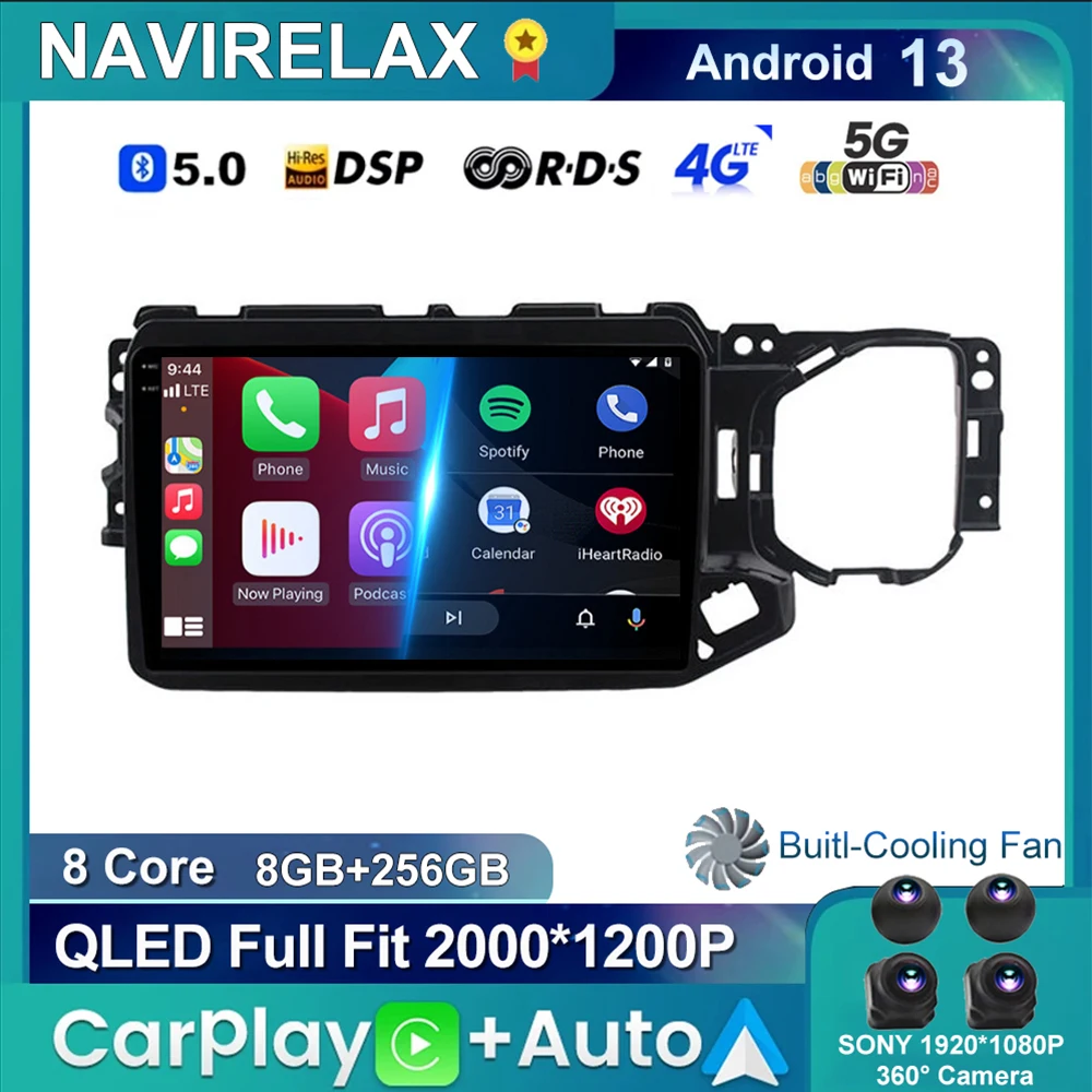 

DSP Android 13 для Chery Tiggo 4X 5X 2017-2019 GPS стерео автомобильное радио мультимедийный видеоплеер навигация Авторадио 2 Din Carplay