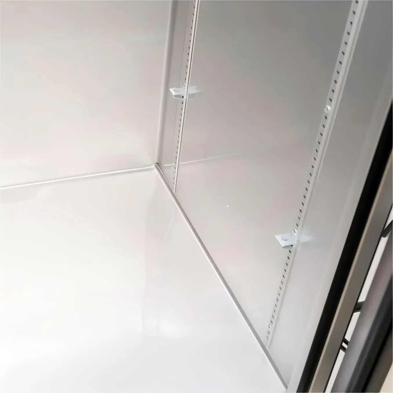 Stainless Steel Kitchen Cabinet Stand-Up Freezer Storage Unit for Refrigeration Equipment