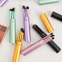 5pcs Eye Brush Set Blush Eyeshadow Brushes Delicate Soft Tools Foundation Blush Blending Beauty Makeup Brush Sets