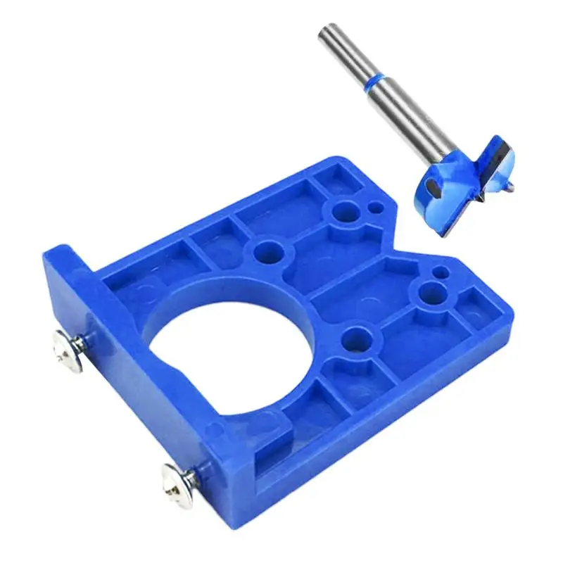 Cabinet Hinge Jig 35mm Door Hinge Tool Locator Set Multi-purpose Woodworking Tools High Precision Punch Locator For Kitchen