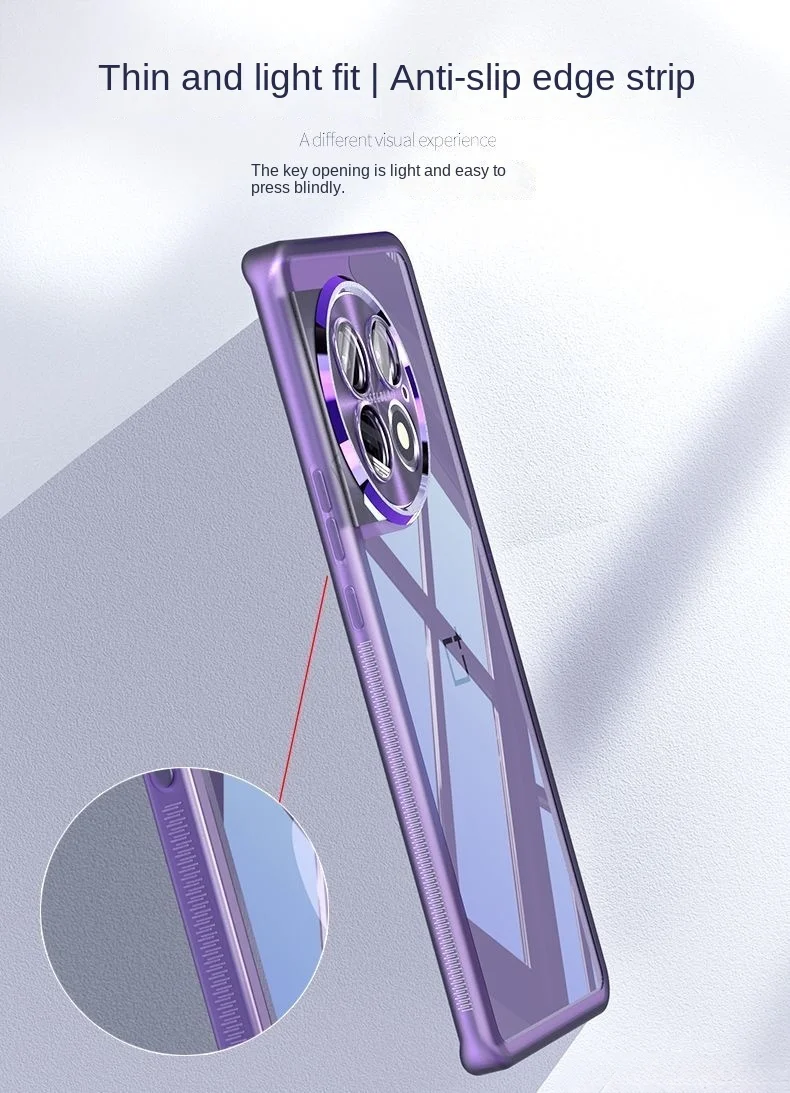 Transparent Soft TPU Phone Case with Lens Protection - Enhanced Back Cover Design