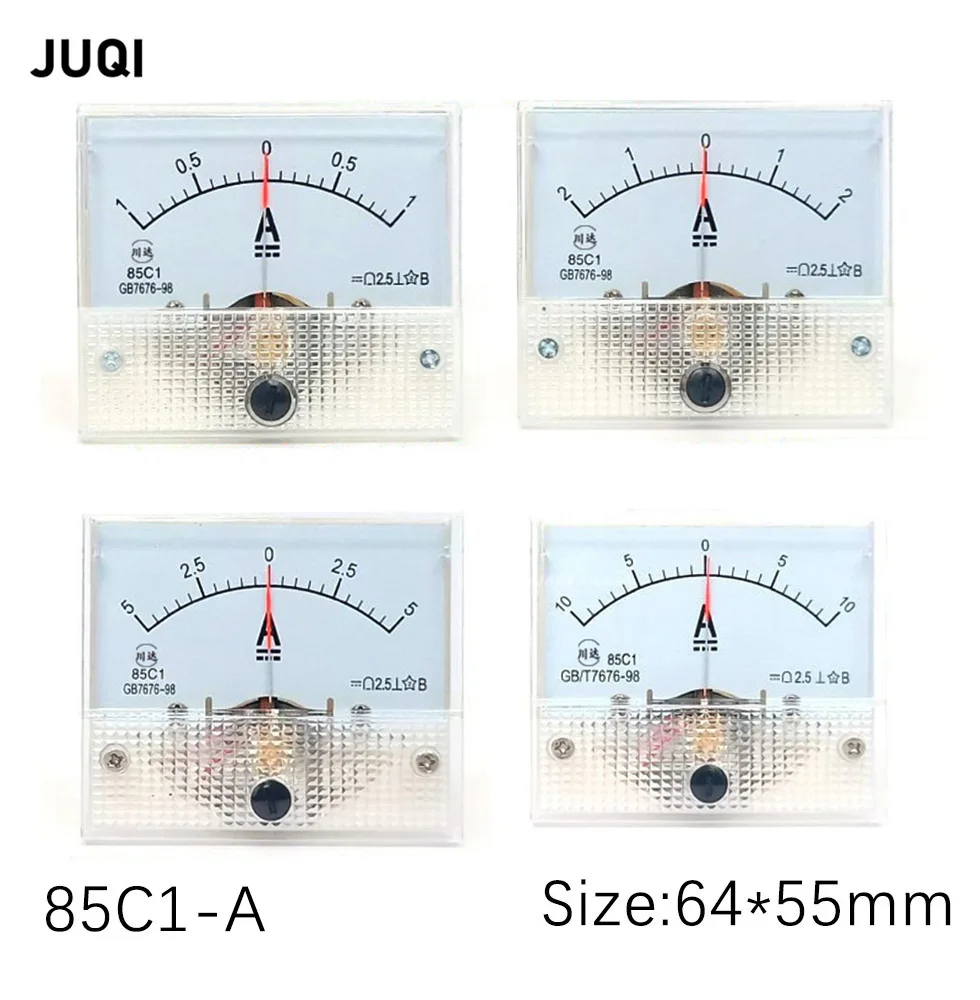 85C1 A DC 75mv Amperemeter Gauge Analog Panel AMP Current Meter10A 0 85c1-a-dc-75mv-amperemeter-gauge-analog-panel-amp-current-meter10a-0