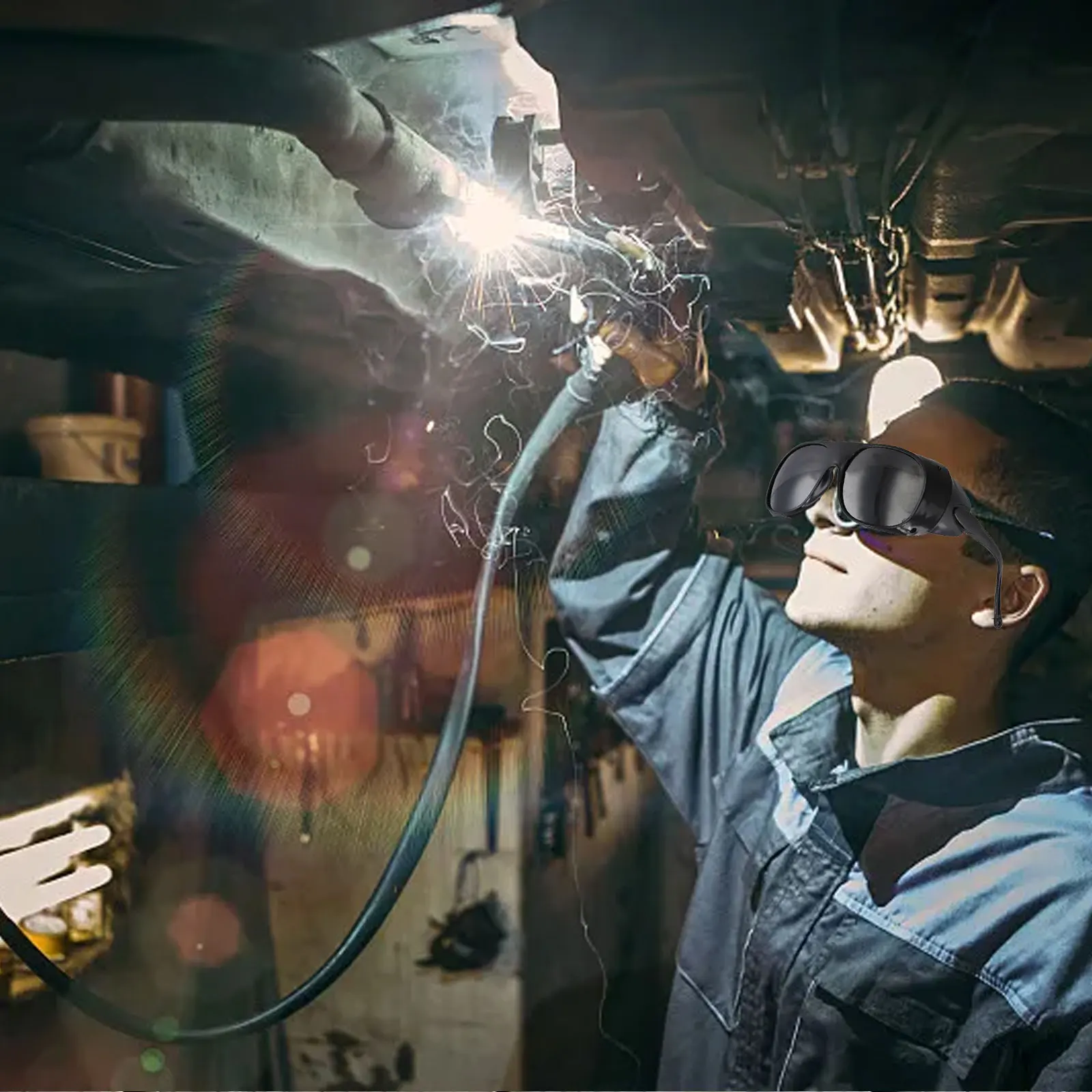 Welding Glasses 1pcs Welding Glasses Auto Darkening Safety Automatic Dimming Welder Welding Glasses Welder Protective Tool