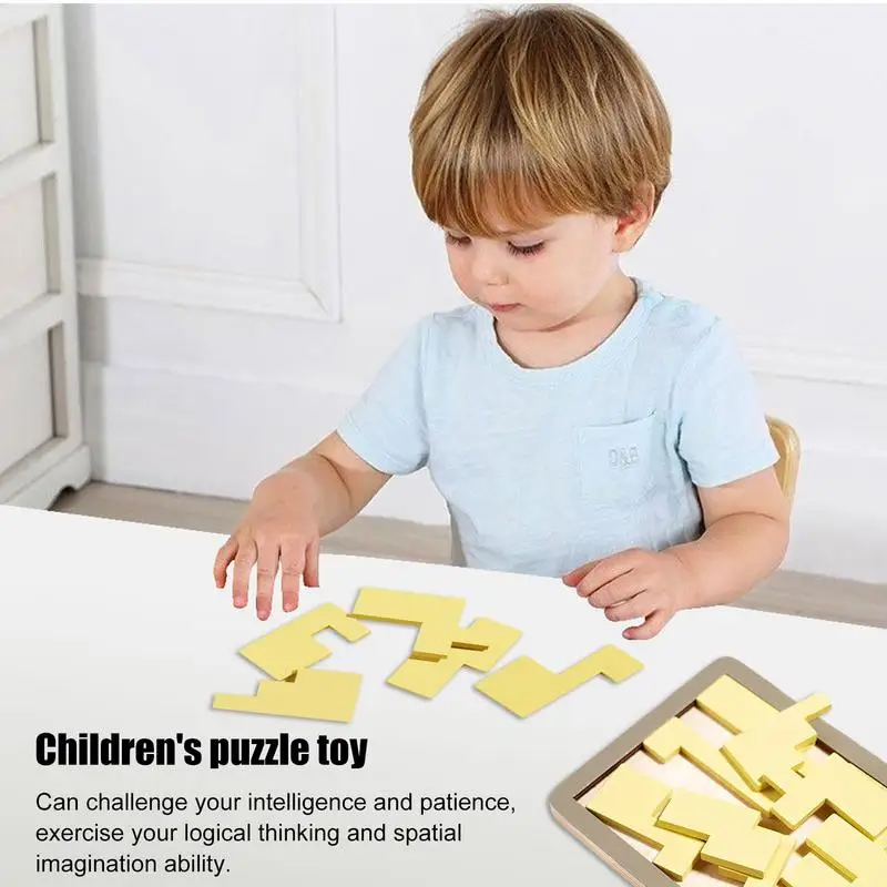 Рисунок 2 - Деревянная настольная головоломка Tangram