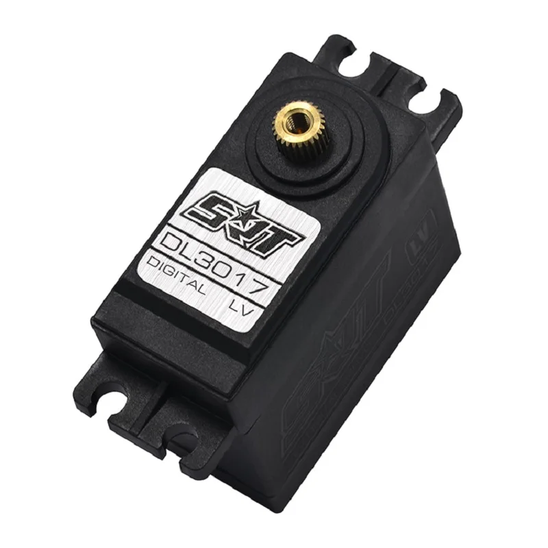 Srt Dl3017 Servo rc com Dente de Metal Tamiya Rally Carro Engrenagem de Direção Fora-estrada Veículo Helicóptero Barco dc a Motor