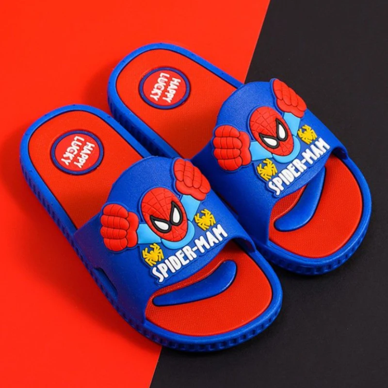 Kids slippers Kids sandals Disney Children's Spiderman Boys Summer Home Shoes Boys Sandals Waterproof Anti-slip Kids Garden Shoes