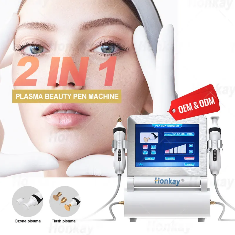 Portable Cold Plasma Machine Skin Care Dark Spot Tattoo Mole Freckle Removal Tag Removal Tool Spa Use Plasma Pen Beauty Device