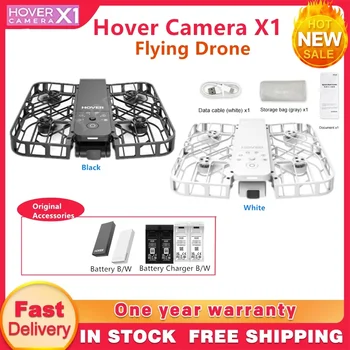 HoverAir X1 Flying Drone Camera 125g Ultraleggero Pieghevole Portatile Sblocco Colpi avanzati Vista drone per Hover Air esterno X1