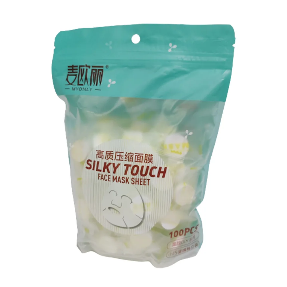 100pcs Ultra-thin Moisturizing Disposable Compressed Moisturizing Mask Pure Cotton Mask Facial Skin Care Tool