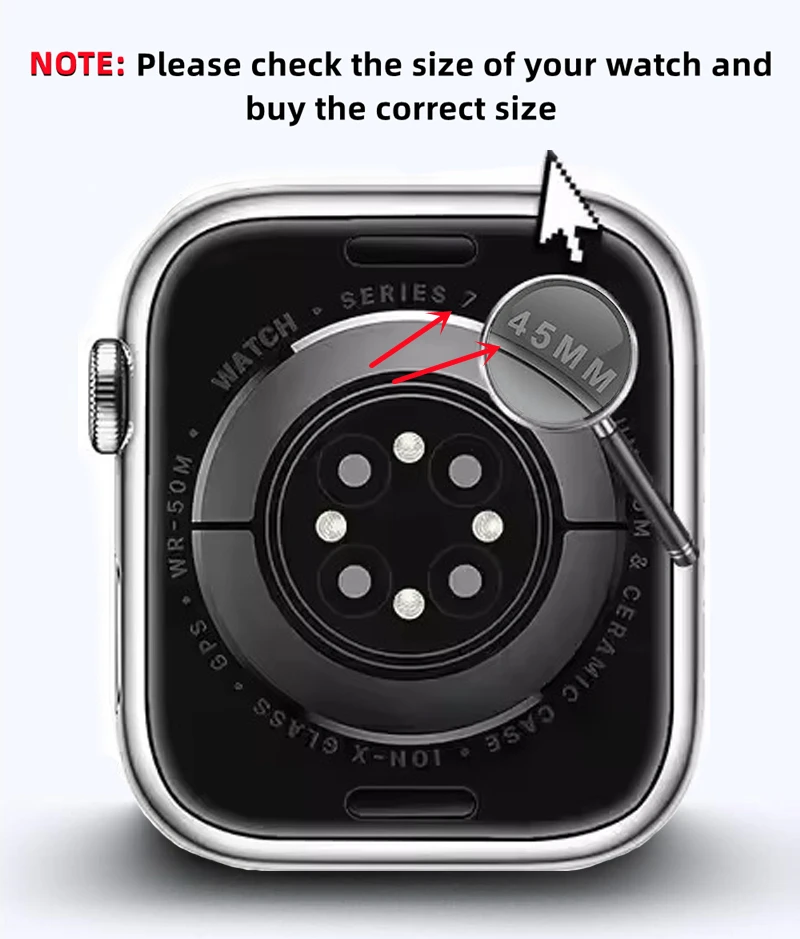 Apple Watch Screen Protector Cover - Product Detail 1