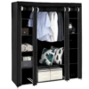 69" Portable Clothes Closet Wardrobe Storage Organizer with Non-Woven Fabric Quick and Easy to Assemble Extra Strong 1