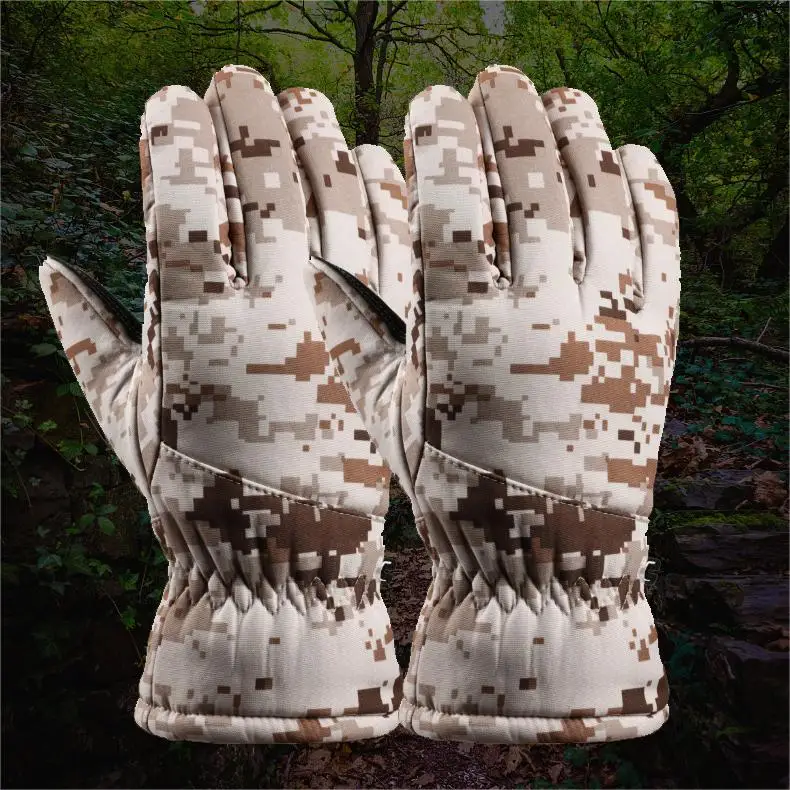 

Thicken Non-slip Sports Fitness Motorcycle Cycling Gloves Winter Plus Plush Thick Warm Touch Screen Ski Glove Men Women