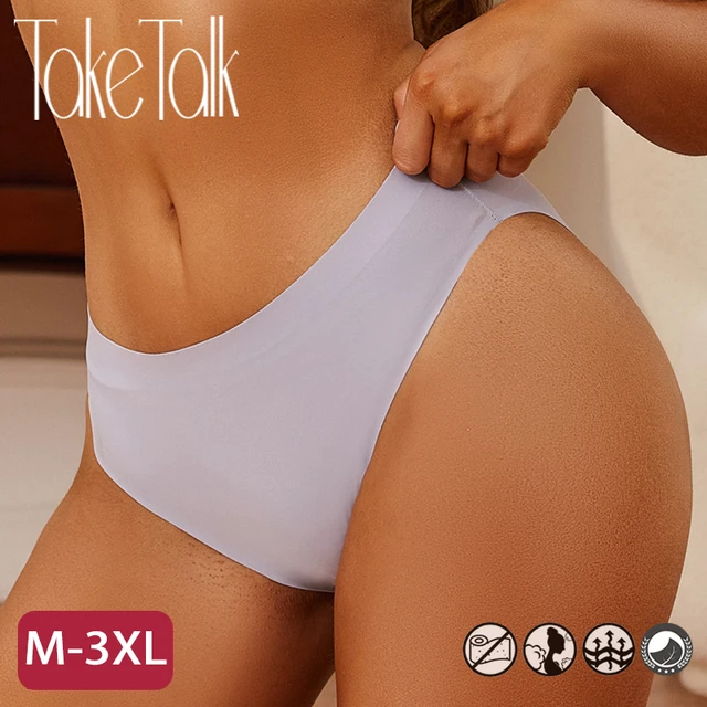 M-XL Ropa Interior Sin Costuras De Cintura Baja Bragas De Color Sólido Para  Mujeres Calzoncillos Para Niñas Panty Suave Lencería Femenina