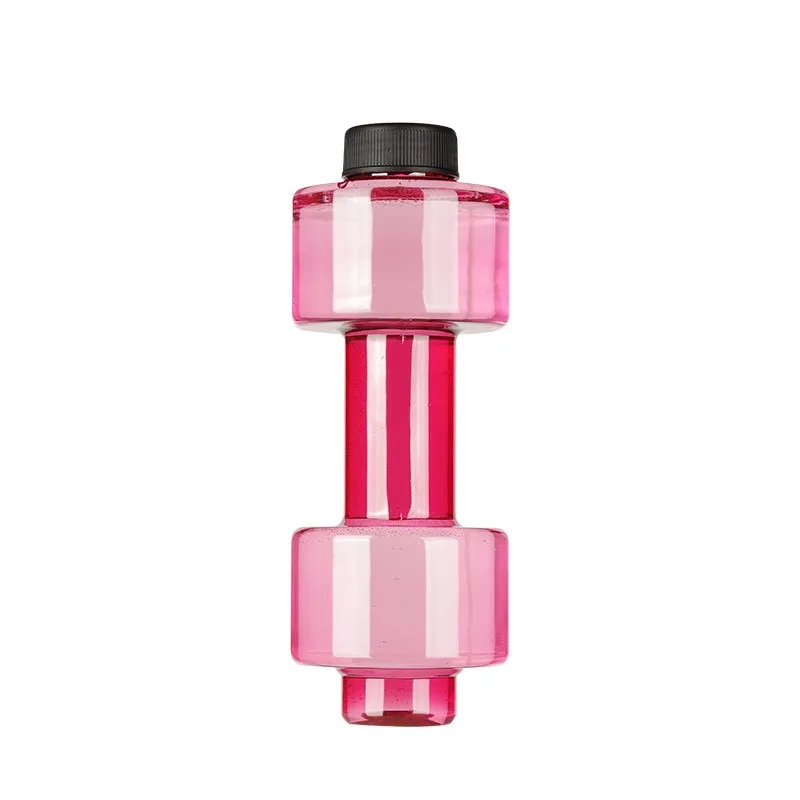 500 ml weight loss equipment for gyms Women's home water dumbbells for fitness water barbells Outdoor fitness cycling bott