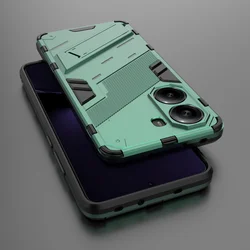 Shockproof 360 Protective Hard Case with Lens Camera Protection - Back Cover for Poco X7 Pro (Green)