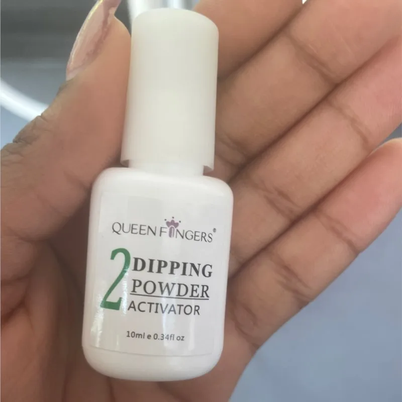 Nail powder nail acrylic liquid acrylic nail powder nail kit nail tools 10ml Dipping Nails Powder System Liquid Kits Base/Top/Activator/Brush Saver Natural Dry Without Lamp Cure Dip Multi-Use Liquid &
