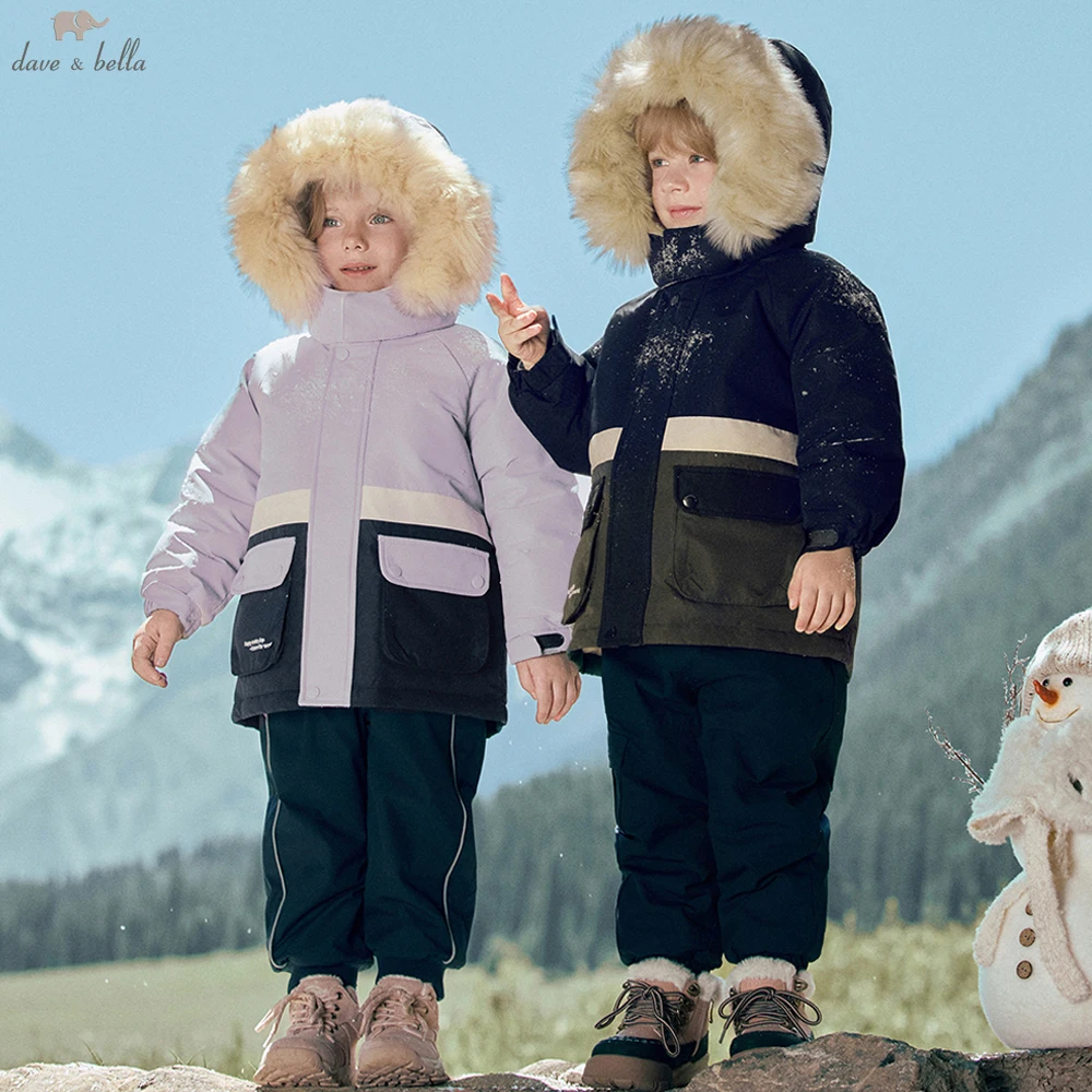 Dave Bella Children's Down Jacket Winter Boys Girls Thickened