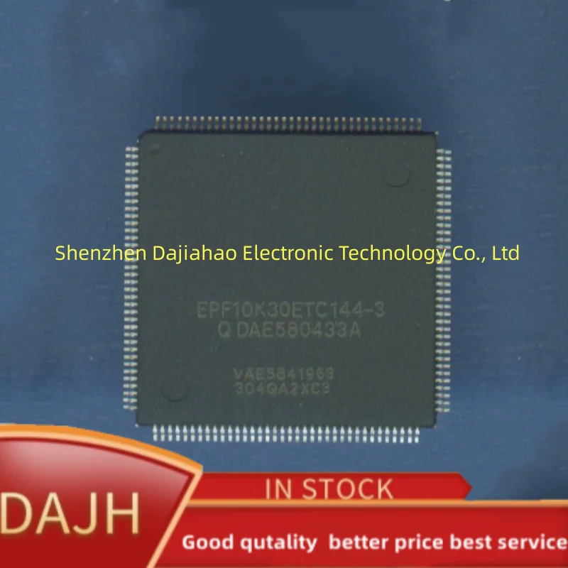 

1pcs/lot EPF10K30ETC144－3 EPF10K30ETC144 EPF10K30 IC FPGA 102 I/O 144TQFP ic chips in stock