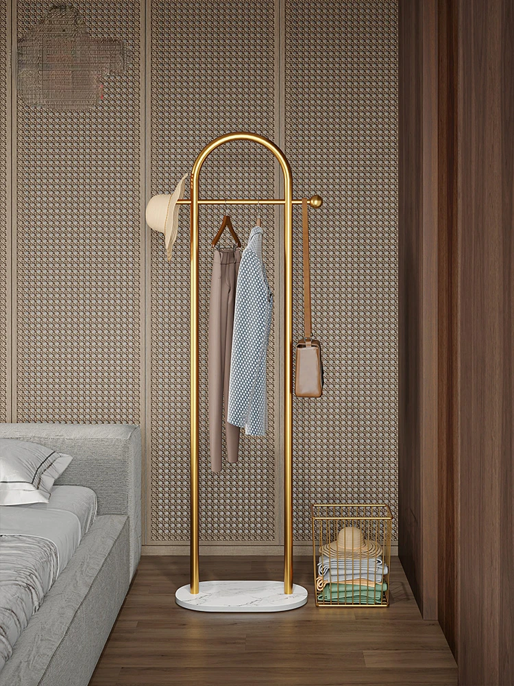 

Coat Rack Light Luxury Bedside Simple Advanced Hanger Bedroom Floor Indoor Night Home