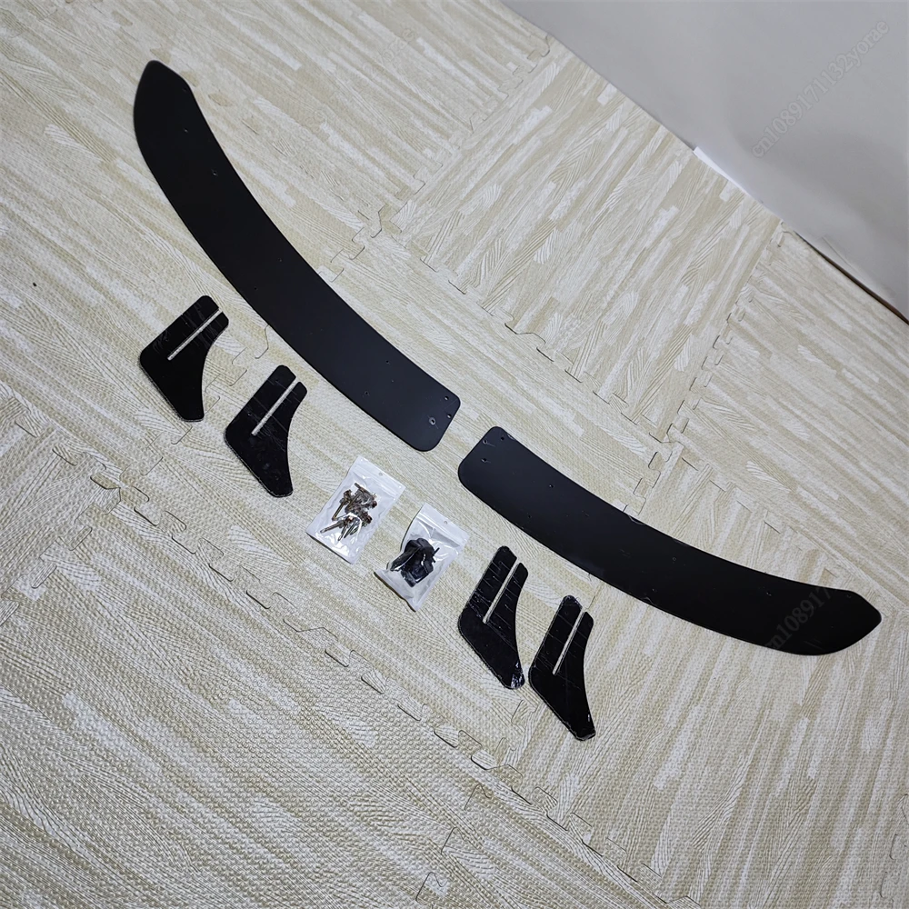 Diffusore Spoiler Posteriore Opaco Nero Per VW Golf 6 2008-2012 - Foto 6