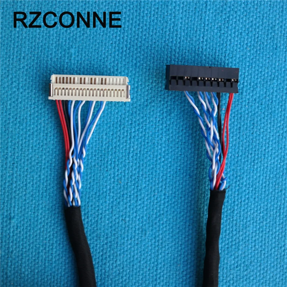 

FIX-20-D6 20Pin Single 6 bits 0,5mm LVDS кабель для ЖК-панели контроллера Бесплатная доставка 5 шт./лот