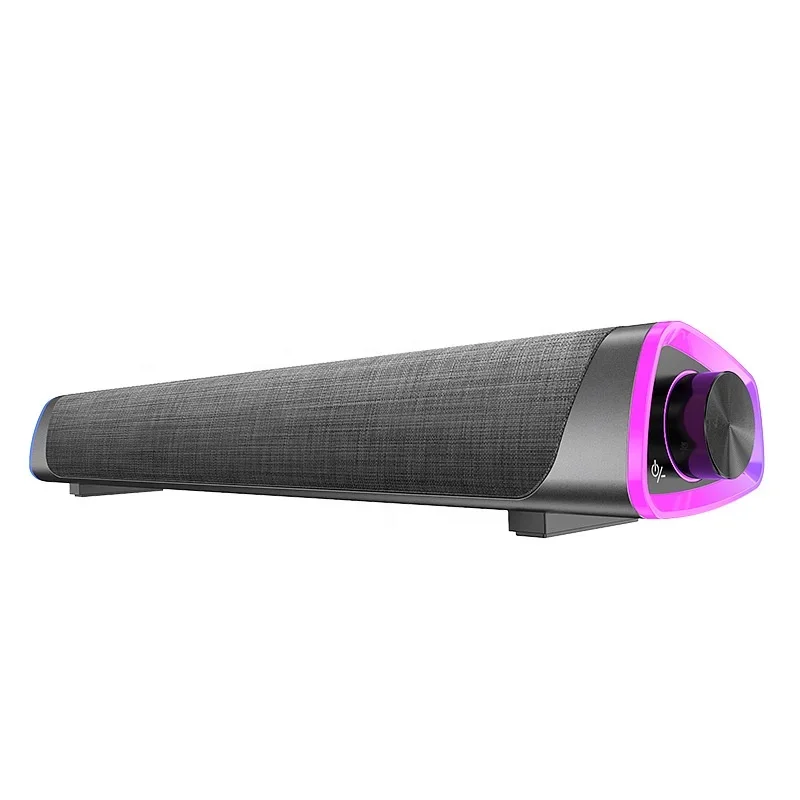 

USB-колонки для ПК с разноцветными RGB-подсветками и объемным звуком