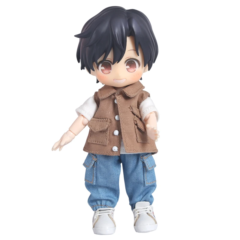 Ob11 Clothes 1/12 Bjd Doll Accessories Overalls Pant Doll Trousers For Nendoroids, Penny, Ymy, Molly,Gsc,Obitsu 11,Body9 6