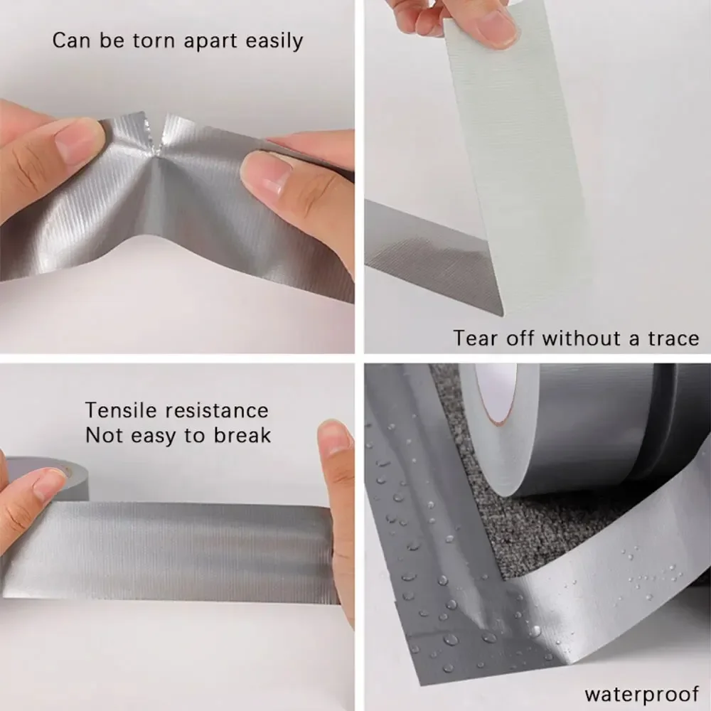 Super Adhesive Fabric Adhesive Tape For Floor Waterproof Tape For Pipe Repair