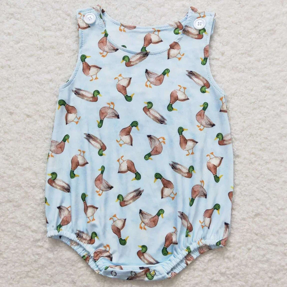 Boutique Baby Infant Boys Rompers Fishing Blue Stripes Short Sleeve Summer Baby Rompers Cute Toddler Boys Rompers Jumpsuit Sets 6