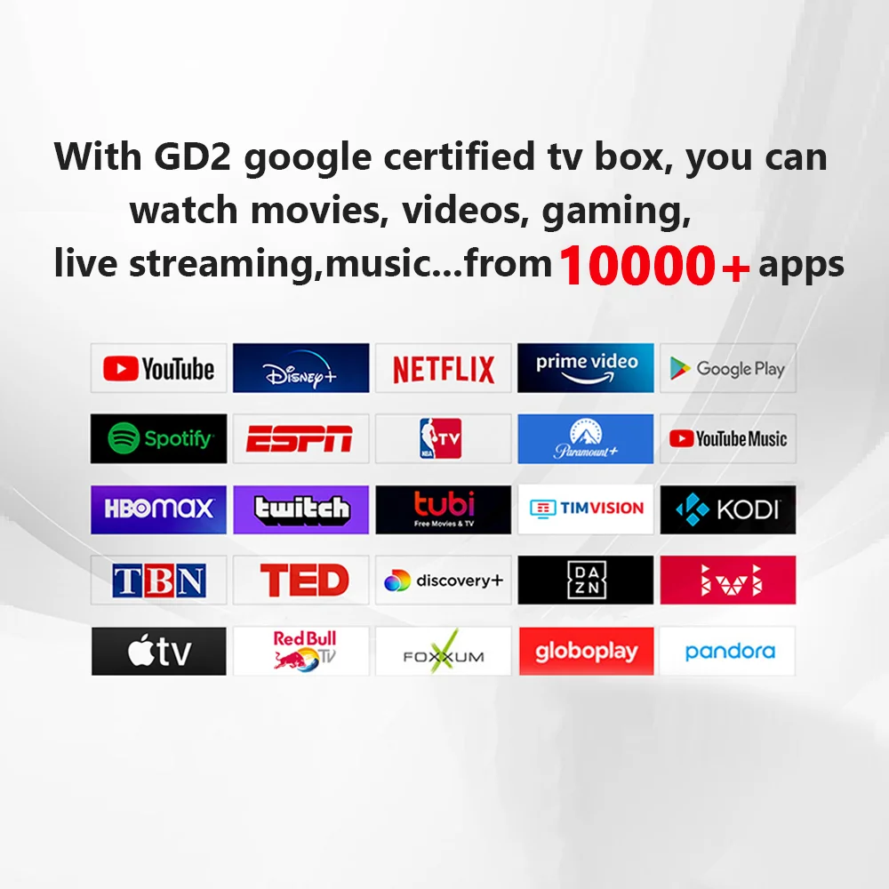 Dcolor GD2 Google certified GTV TV Box 4K Bluetooth Remote S905Y4 AV1 2GB + 32GB Smart Android 12 TV Box