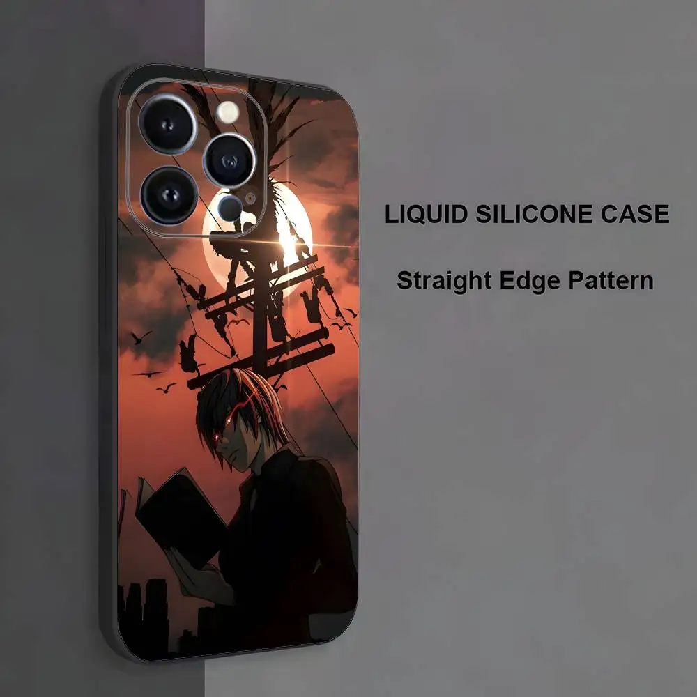 Ryuk Death Note Soft Silicone Black Phone Case