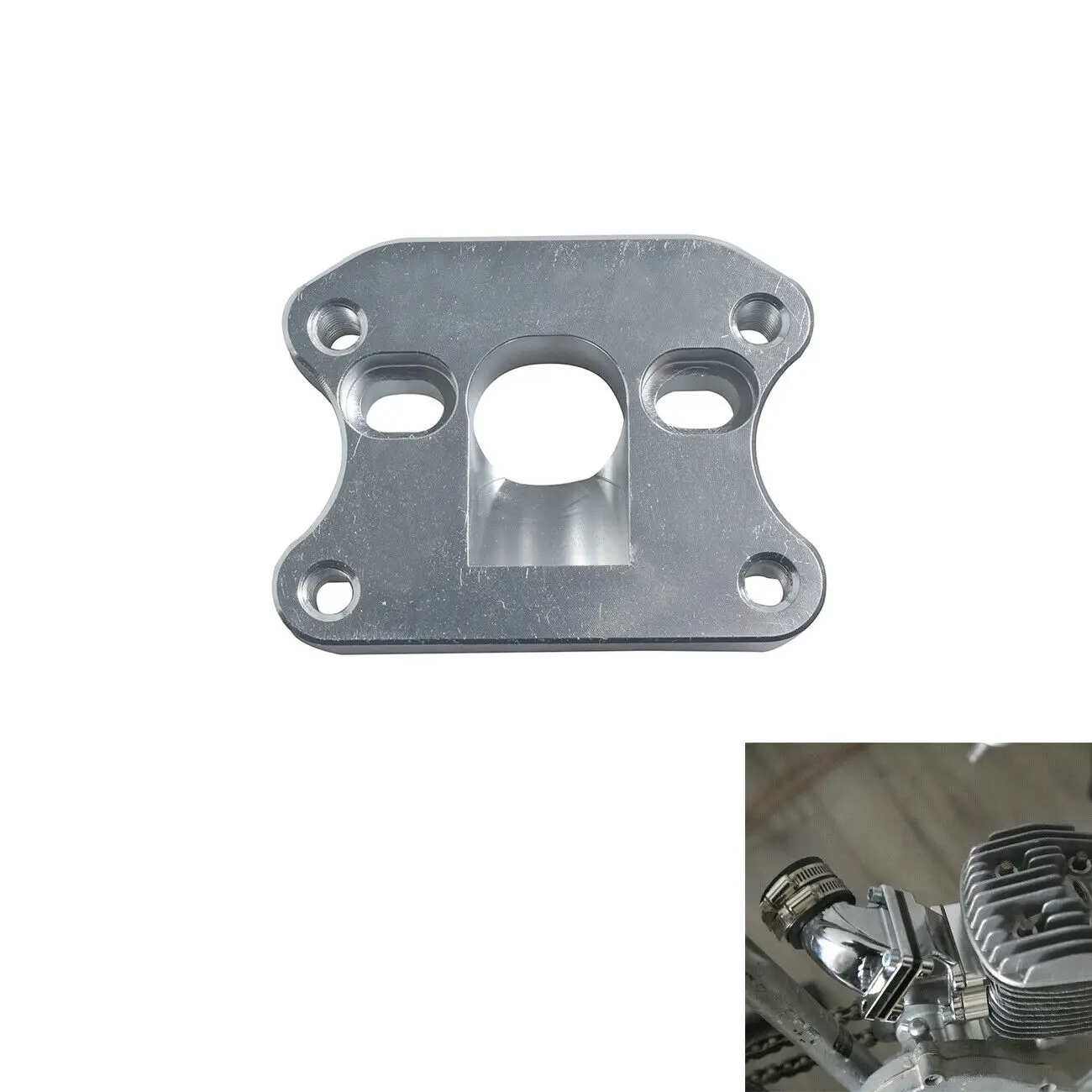 Dio Reed Valve block Upgrade For 48cc/66cc/80cc 2 Stroke Gas Motorized