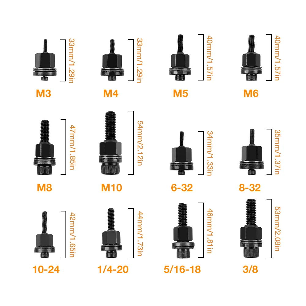 Metric + Imperial Manual Rivet Nut Head Tool Set Household Cordless Riveting Machine Insert Nut Rivet Gun Quick Pull Tool rivet gun,rivet nut tool,rivet gun set