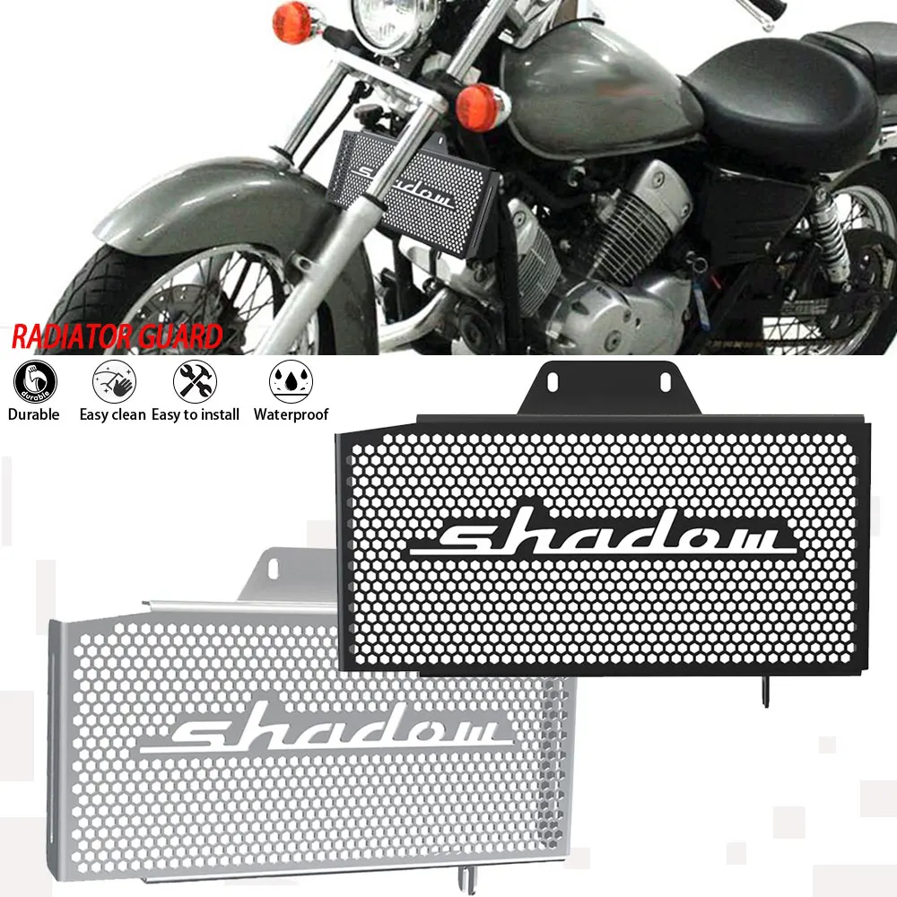Shadow 125 Protezioni Radiatore Olio Moto Per Honda Vt 125 Shadow 1999-2007 2006 2005 2004 Protezione Protezione Griglia Radiatore
