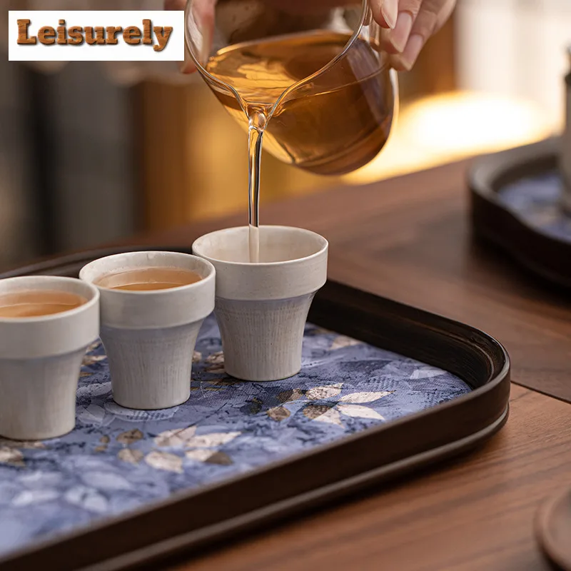 Made Of Bamboo Tea Tray Japanese Cuisine Table Coffee Storage Board Sweet Table Decoration Trays Dishes For Serving Tea Services