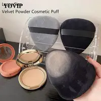 1Pc Women Large Drop Shape Velvet Powder Cosmetic Puff Soft Makeup Sponge Foundation Cream Beauty Make Up Powder Tools 2