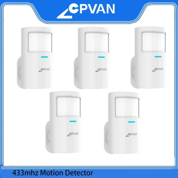 CPVAN Wireless 433mhz Motion detector sensor for CP9/CP10/CP10 Pro/CP10 Pro LoRa Smart Home Alarm Infrared detector 1