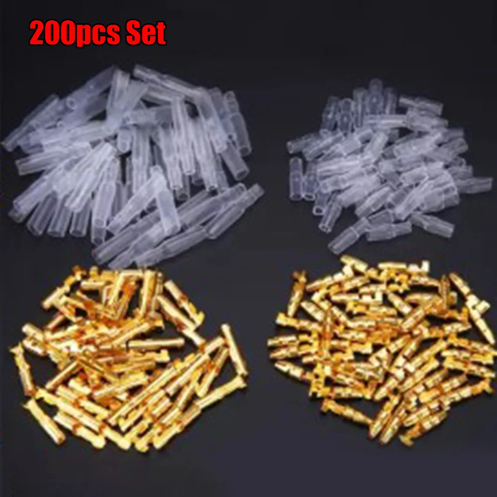 Description Picture 3 of item200pcs Terminal Male Female Electric Cable Wire Connector Socket Classic Terminal 3.9mm For Electric Equipment Accessories