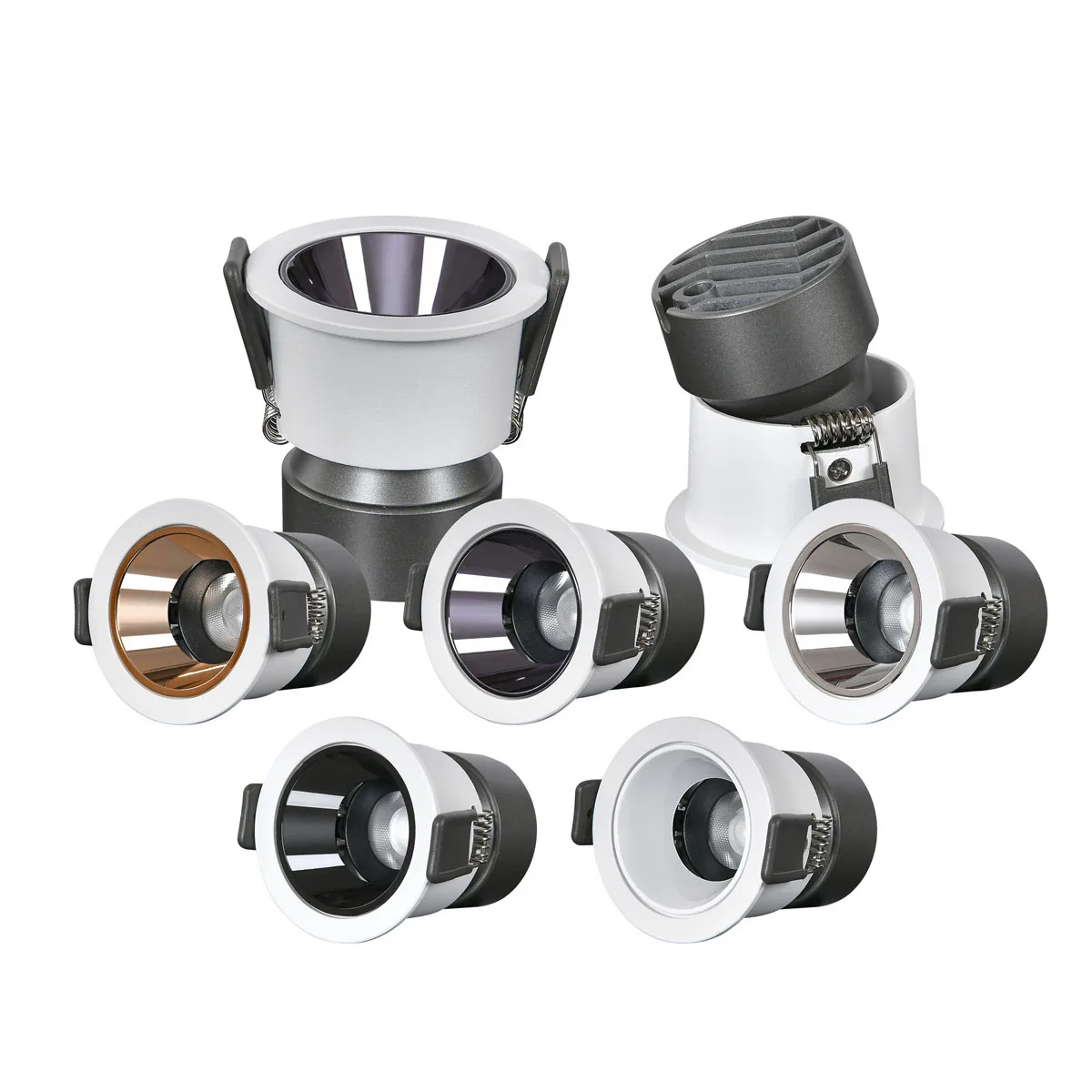 LED Downlight Dimmable Led Downlight COB Ceiling Spot Light 7W 9W 12W 15W Ceiling Recessed Indoor Lighting AC85-265V