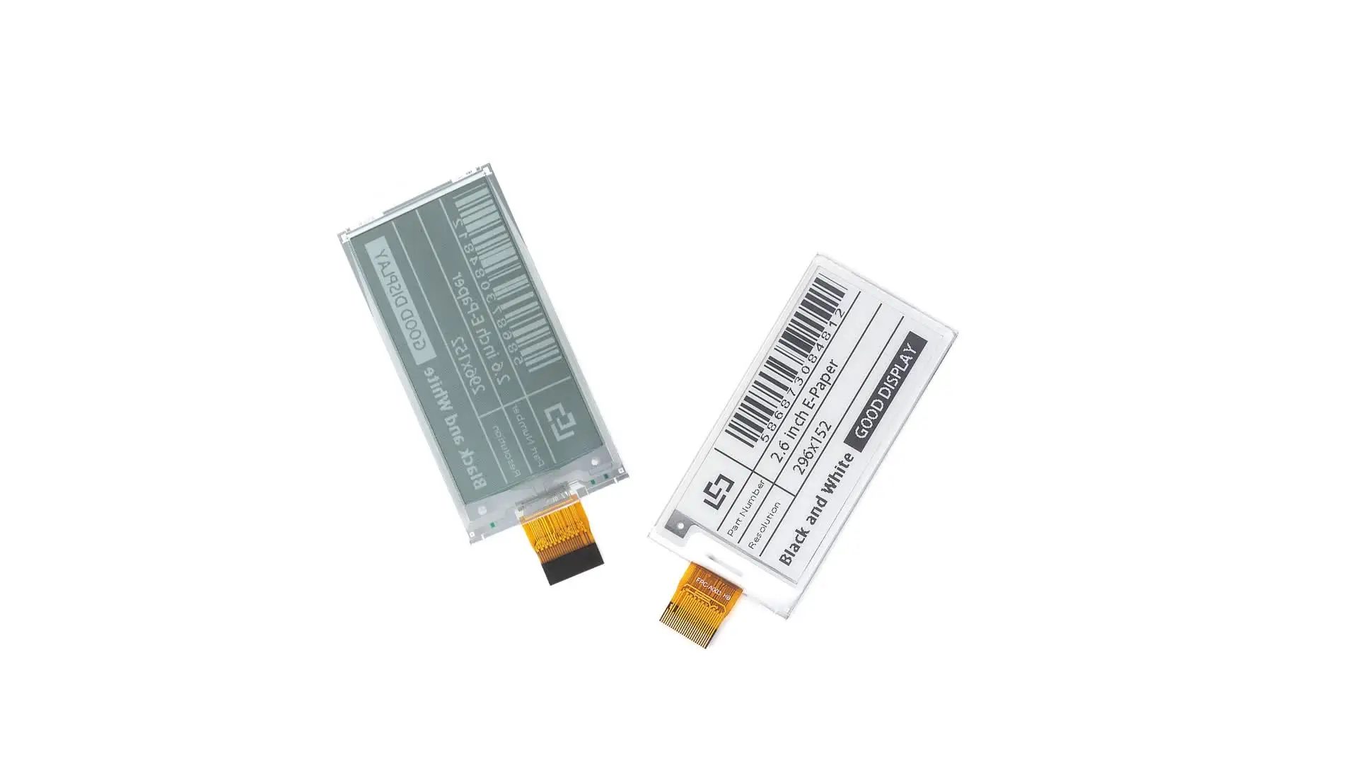 2.66 Inch E Ink Paper E-Paper HAT, GDEY0266T90 with adapter board