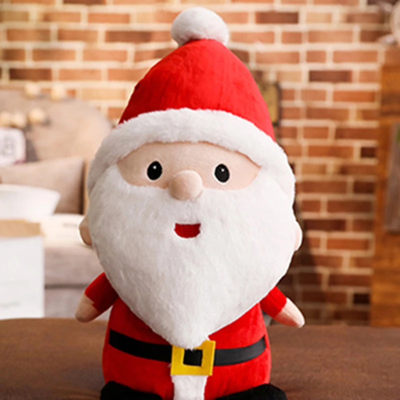 

Игрушечная кукла Санта-Клаус, Рождественское украшение, кукла, праздничное украшение для дома, рождественские украшения, подарок Санта-Клаусу