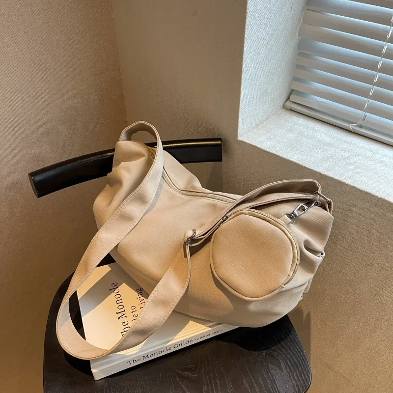 

Новая вместительная Холщовая Сумка, модная повседневная универсальная Диагональная Сумка для студентов