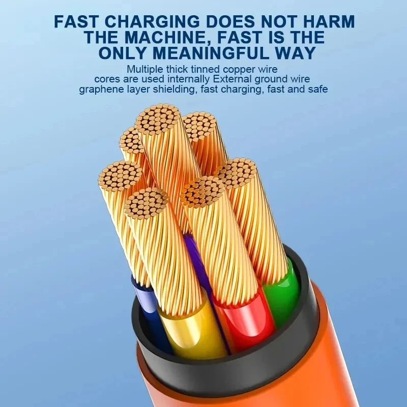 120W 7A Fast Charge USB Type C Cable 180 Degree Rotation Elbow Cable Game Xiaomi Redmi Honor Phone Charger USB C usb type c cable