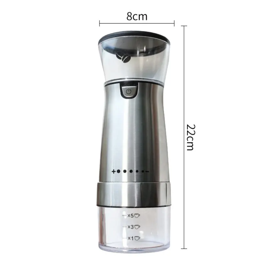 Portable Electric Coffee Grinder TYPE-C USB Charge Ceramics Grinding Core