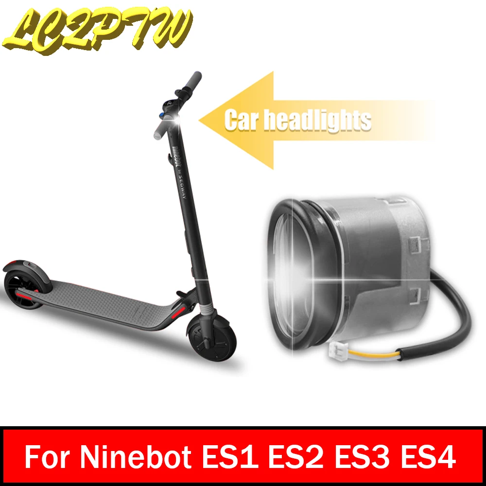ElectricScooterHeadlightReplacementforNinebotEs1Es2ES3Es4MAX