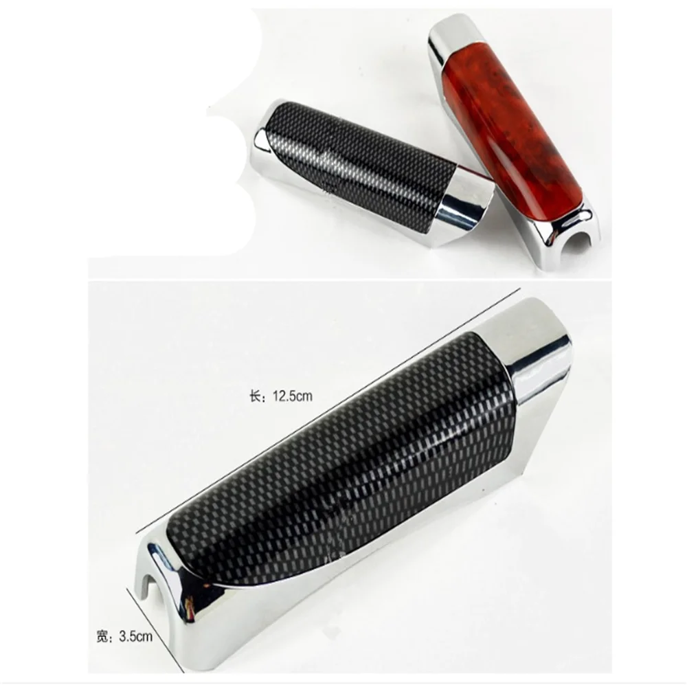 Car Hand Brake Carbon Fiber Protector for Suzuki SX4 SWIFT Alto Liane Grand Vitara Jimny S-Cross