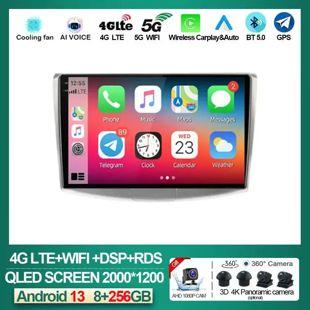 Android 13 Radio Per Vw Volkswagen Passat B7 B6 Cc Player Autoradio Navigation Carplay 2 Din Car Intelligent System Multimedia